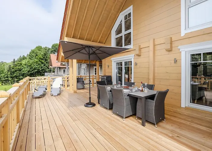 Σπίτι διακοπών Bergwaldlodges Einklang & Blickfang *