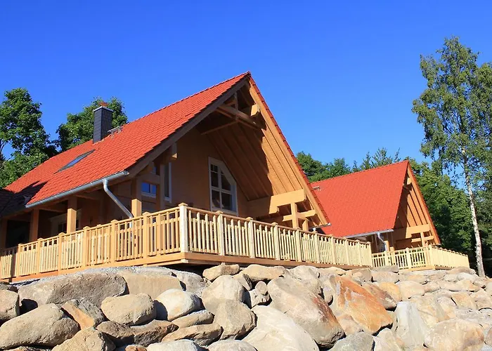 Bergwaldlodges Einklang & Blickfang Σπίτι διακοπών Schierke