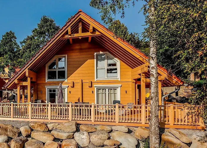 Feriehus Bergwaldlodges Einklang & Blickfang